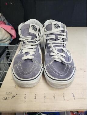 Vans Sk8-Hi Gray Suede Men's Sneakers